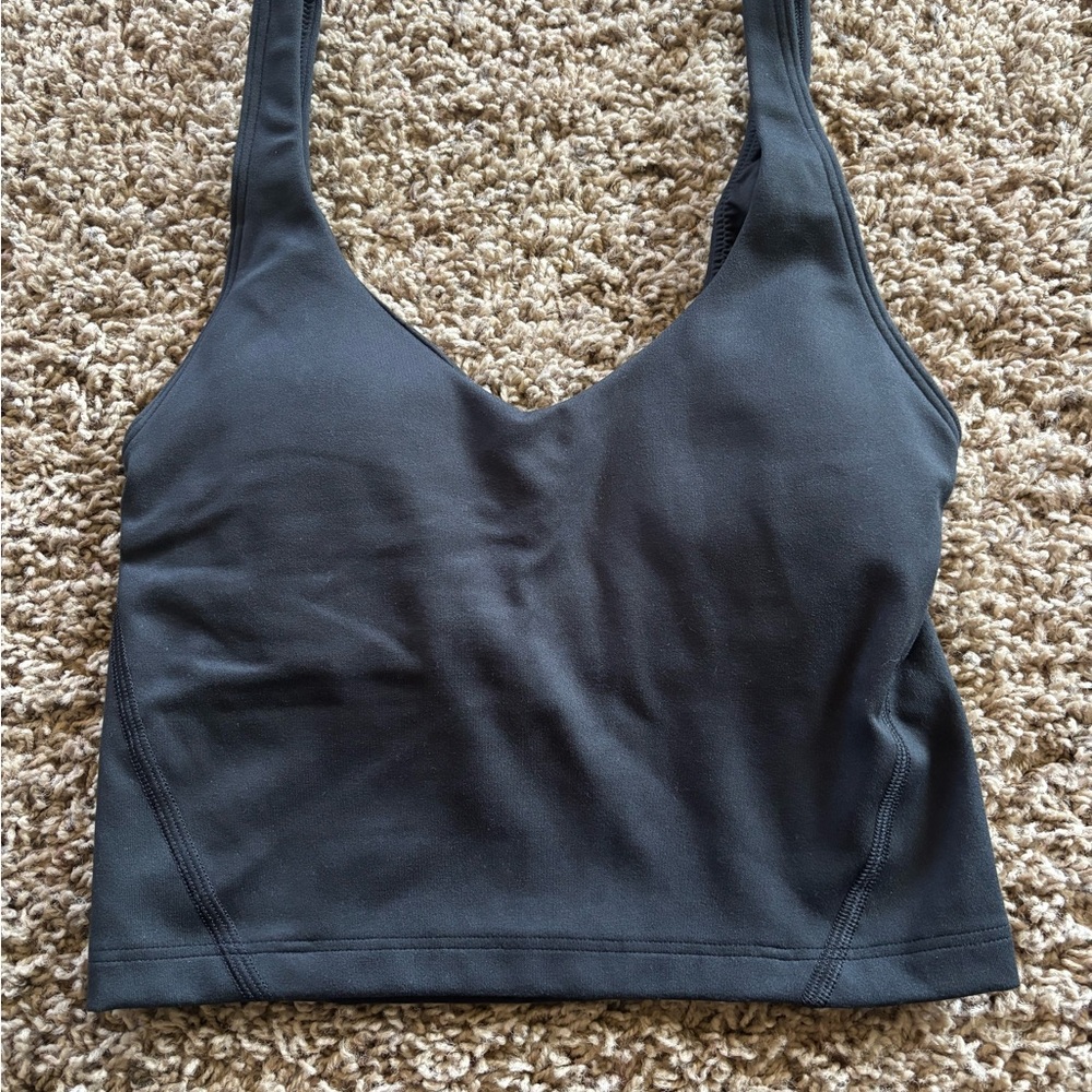Black Women's Crop Bralette Top
